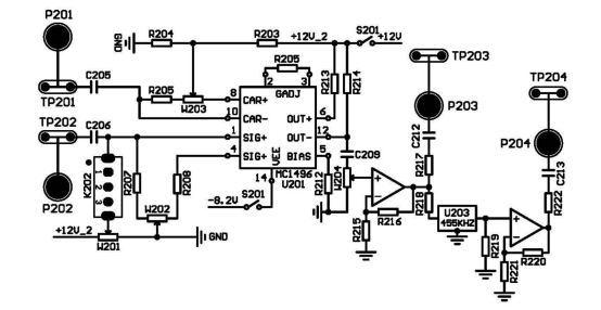 电子电路2实验CAD8