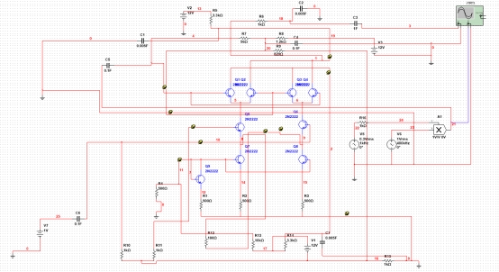 电子电路2实验CAD9